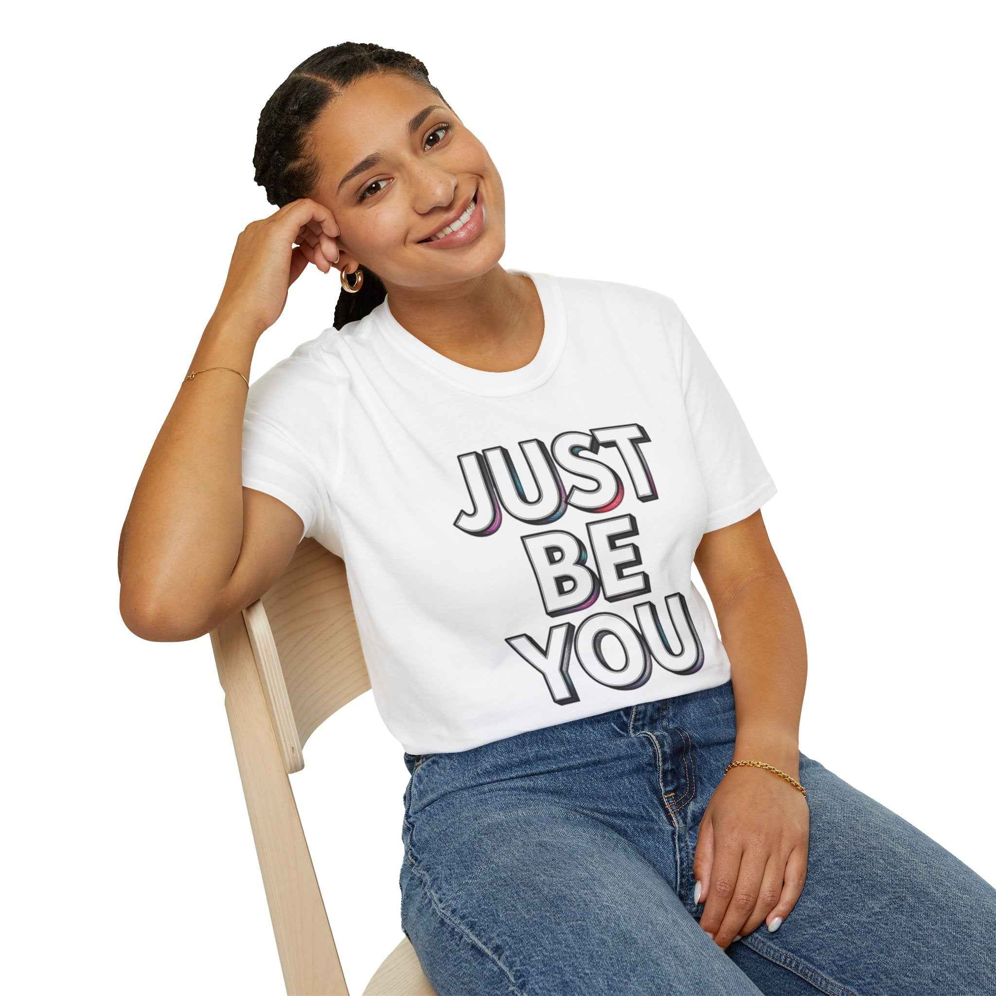 Just Be You T-Shirt — Inspirational Minimalist Graphic Tee