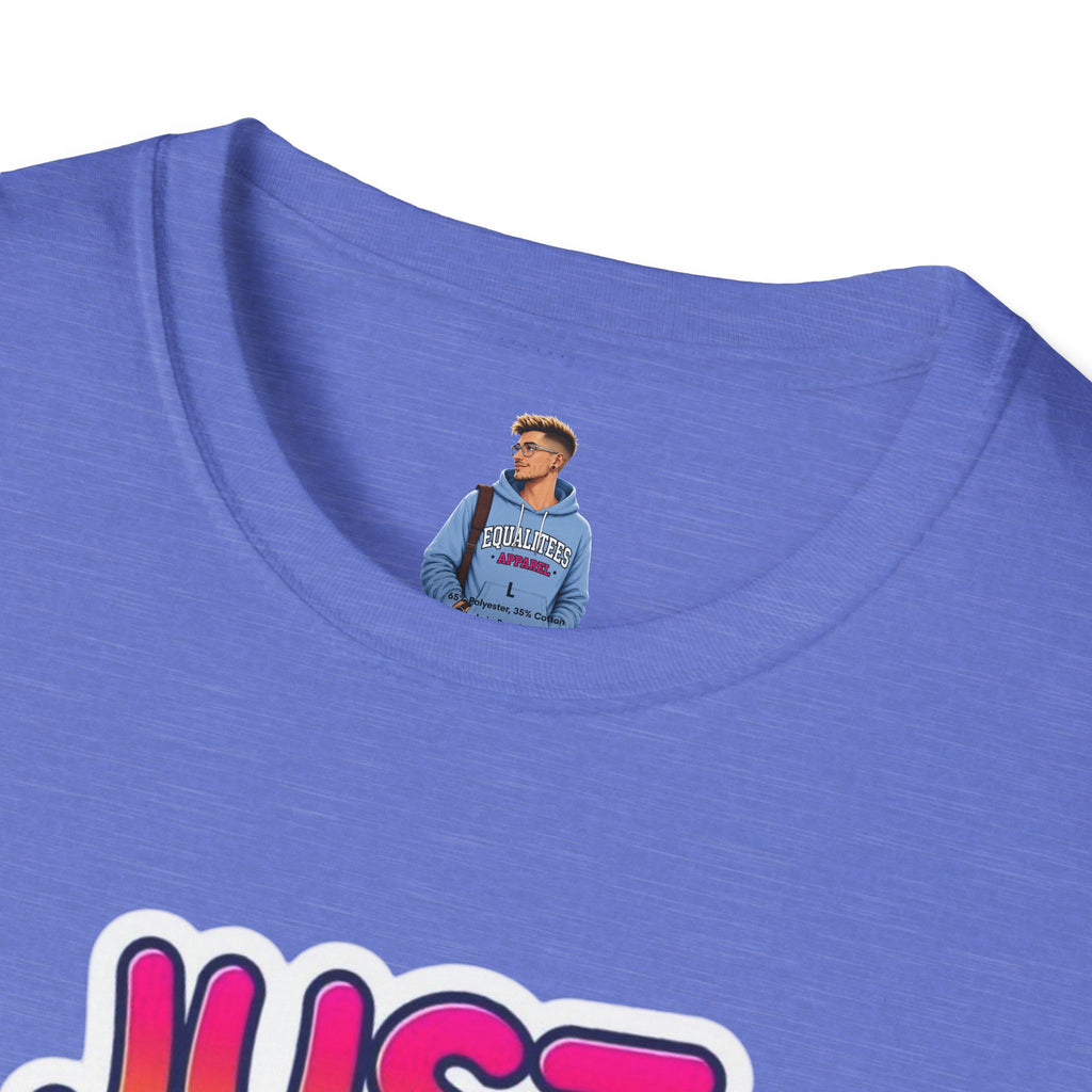 Just Love Unisex Softstyle T-Shirt | Perfect for Pride, Anniversaries, and Everyday Wear