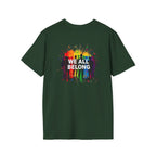 Nothing Makes You An Expert On Skin You Don't Live In' Statement Tee - Inclusive Rainbow Design