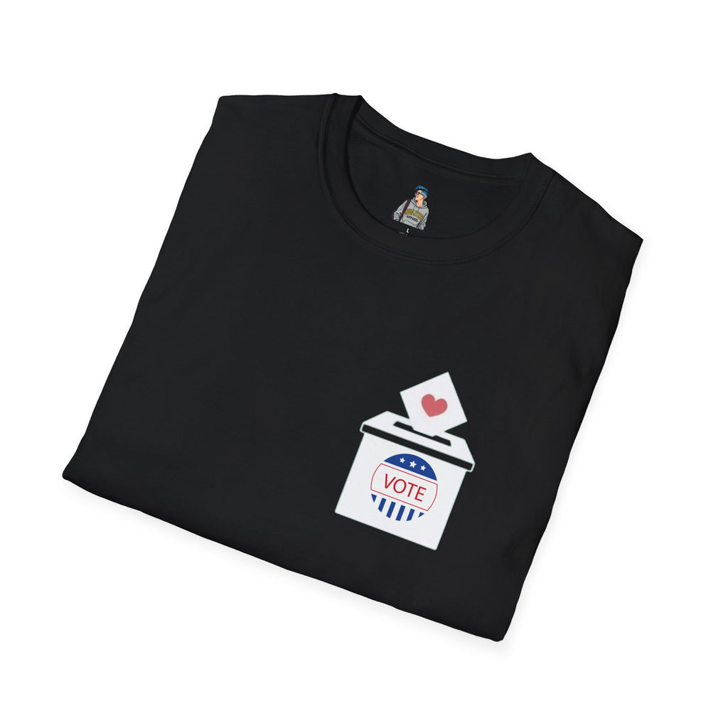 Vote with Your Heart Unisex Softstyle T-Shirt