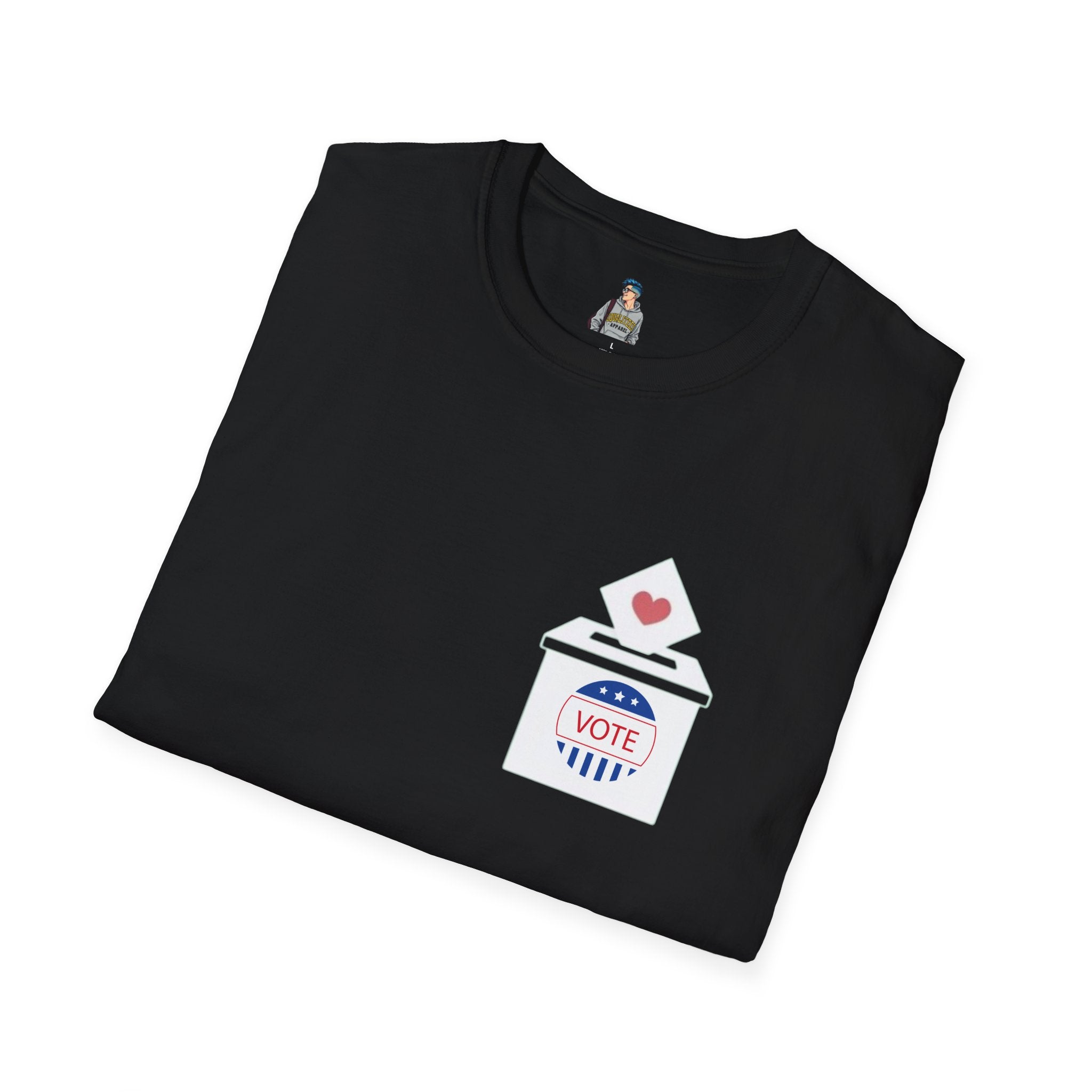 Vote with Your Heart Unisex Softstyle T-Shirt