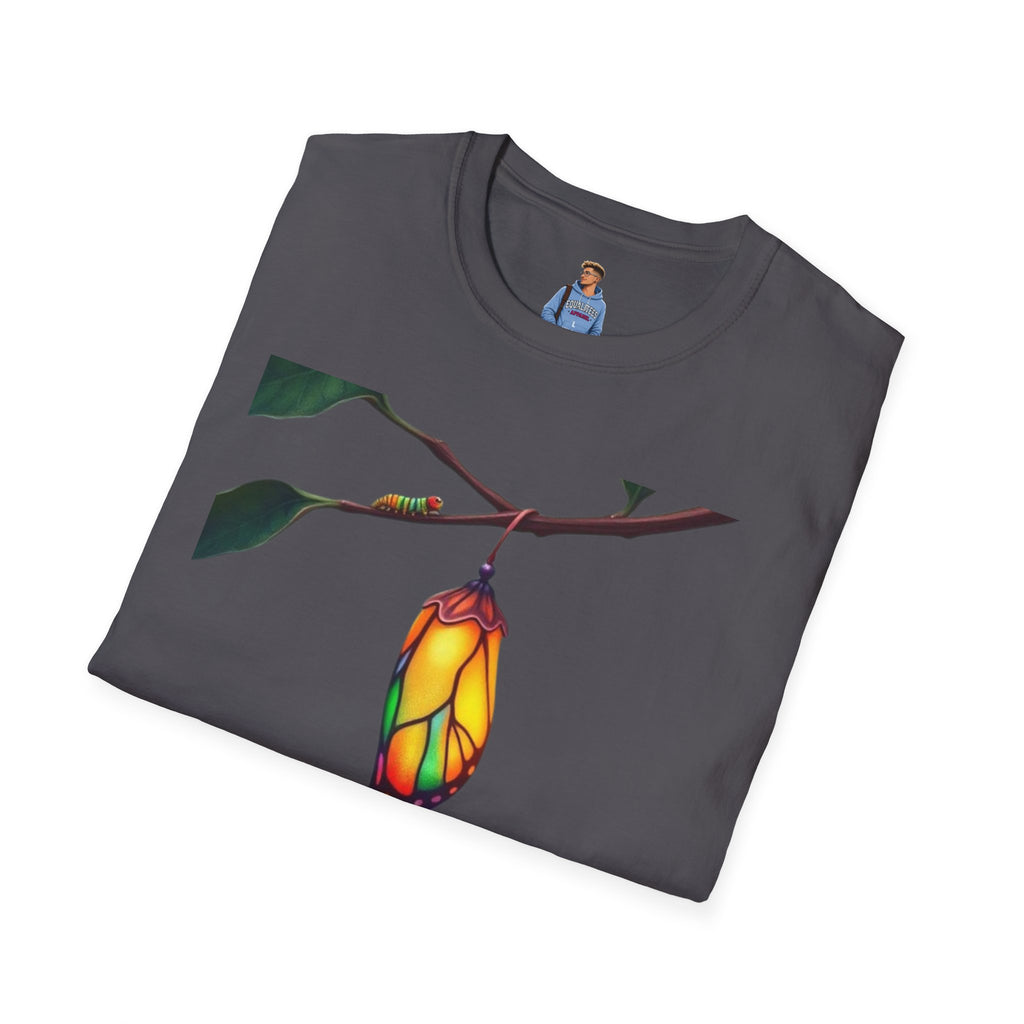 Rainbow Butterfly Cocoon Pride T-Shirt