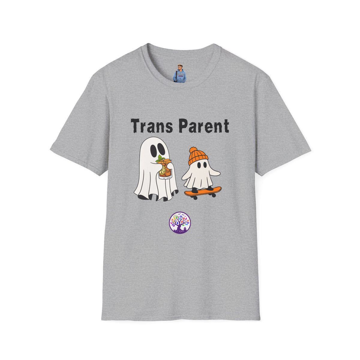 Trans Parent 5 Halloween Pride Tree Las Vegas T-Shirt