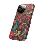 Floral Paisley Tough Case for iPhone — Vibrant Protective Phone Cover