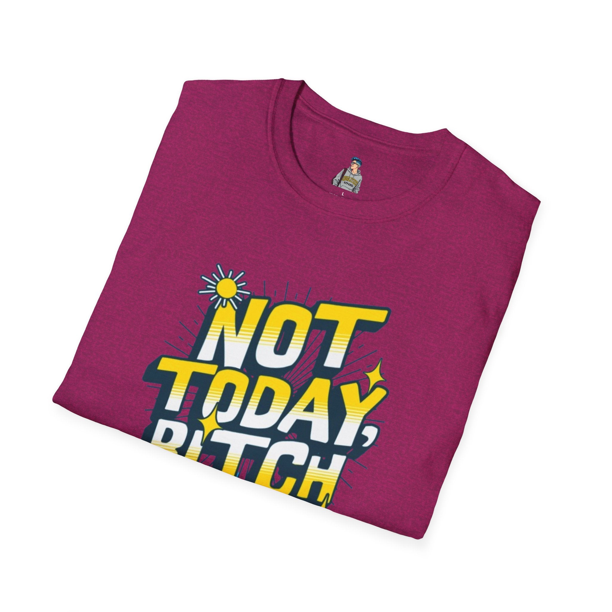 Not Today, Bitch Unisex Softstyle T-Shirt