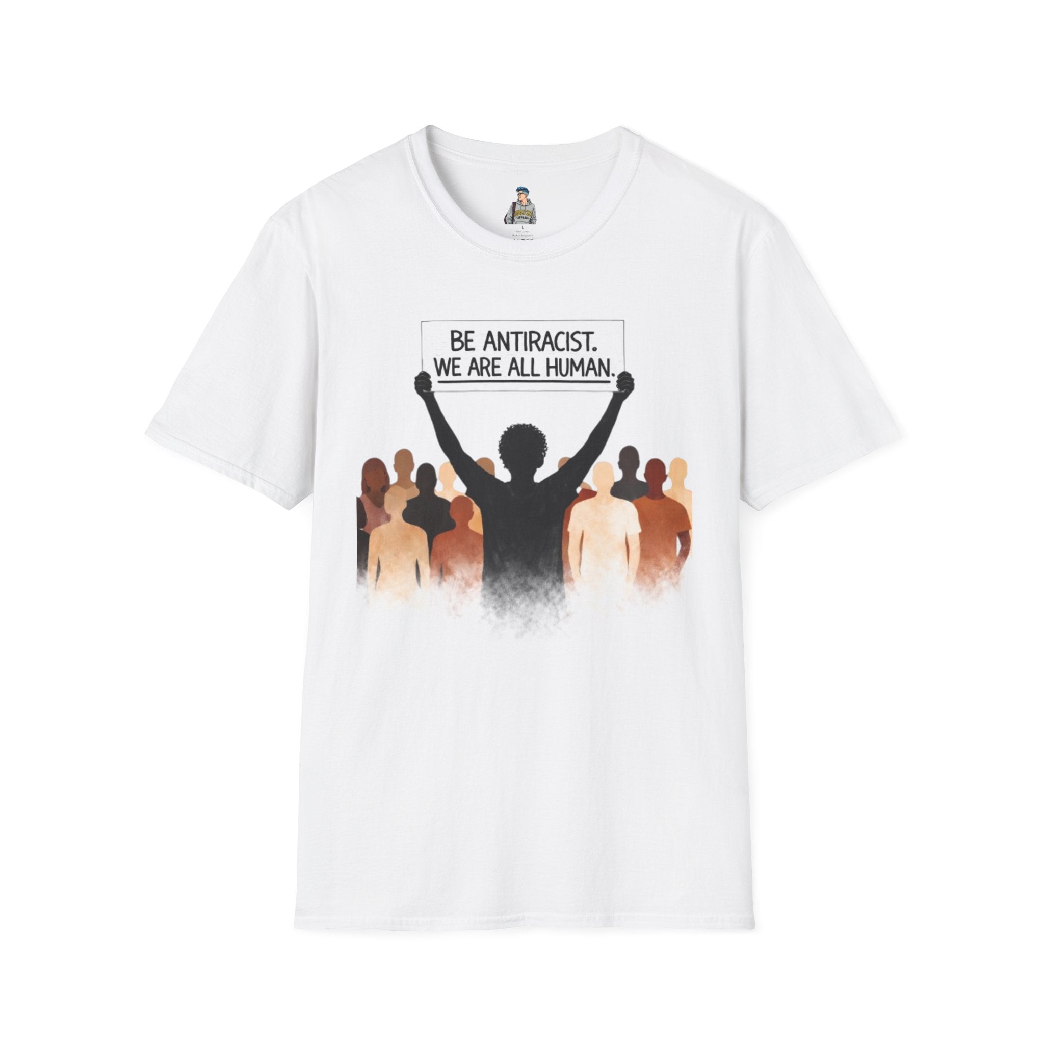 Be Antiracist T-Shirt — “Black People Aren’t Apes” Social Justice Tee