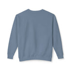 Unisex Lightweight Crewneck Sweatshirt - MAMA with Flowers