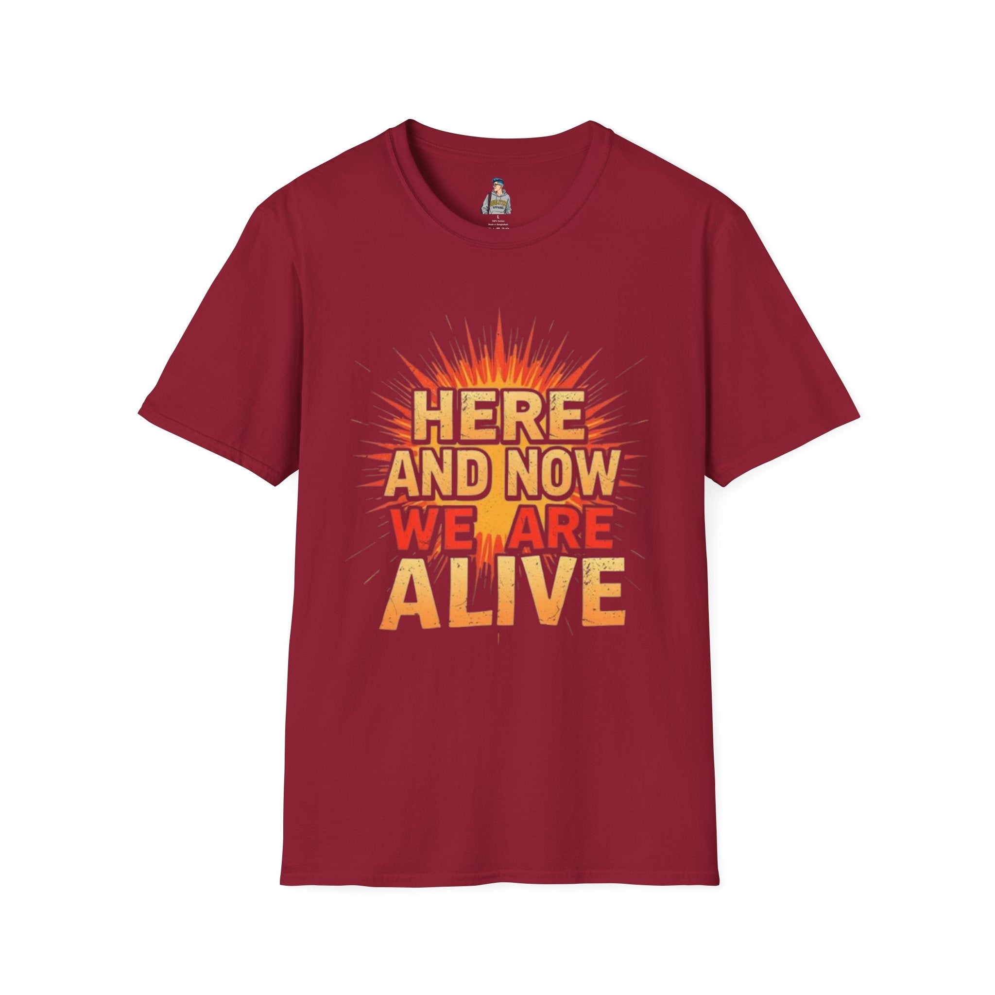 Empowering Statement Tee, Here and Now We Are Alive Our Resistance Matters