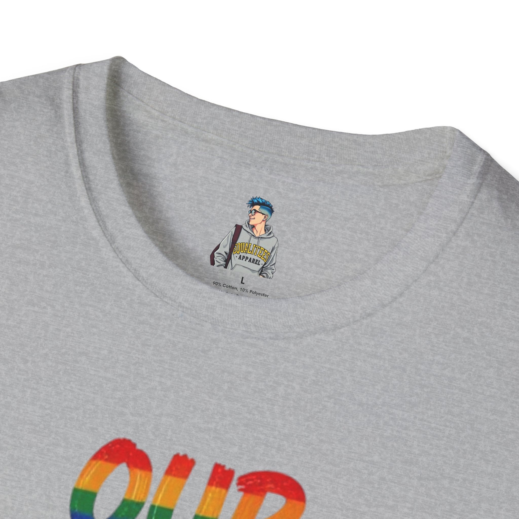 LGBTQ+ Pride T-Shirt — "Our Equality Is Not Your Oppression" Statement Tee
