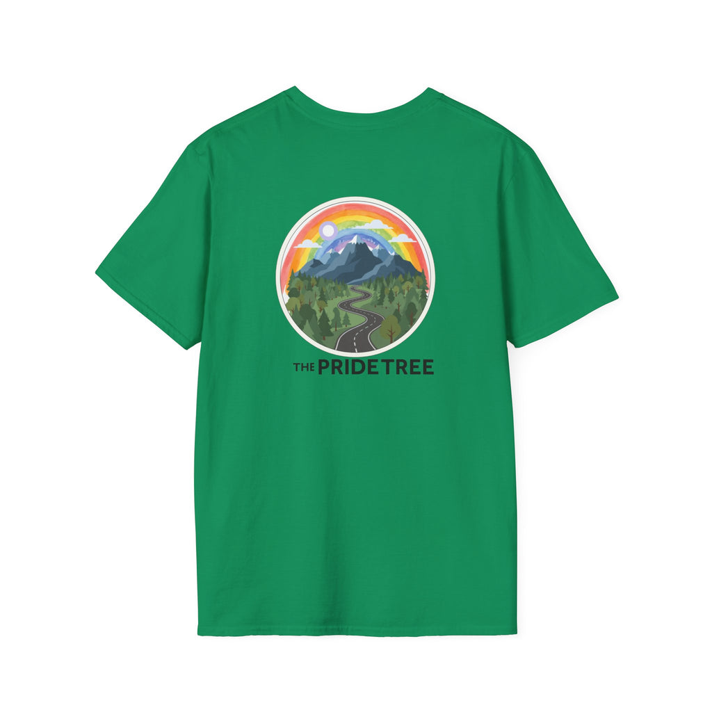 Pride Tree Las Vegas Mountain Graphic T-Shirt