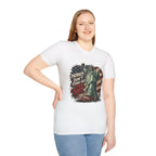 Patriots Don’t Stand For This T-Shirt — Statue of Liberty & Distressed Flag Graphic