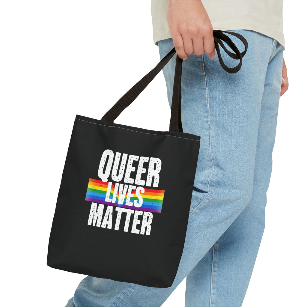Queer Lives Matter Tote Bag