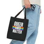 Queer Lives Matter Tote Bag