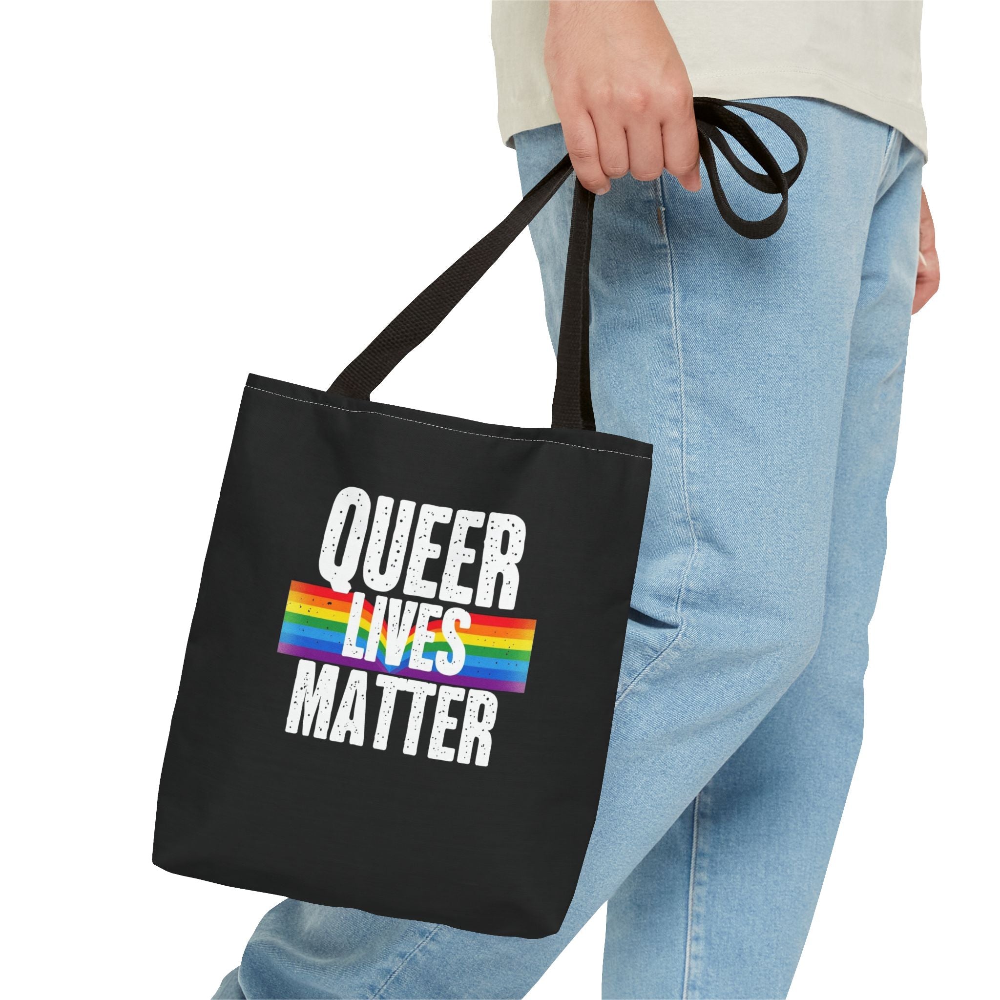 Queer Lives Matter Tote Bag
