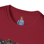 Patriots Don’t Stand For This T-Shirt — Statue of Liberty & Distressed Flag Graphic
