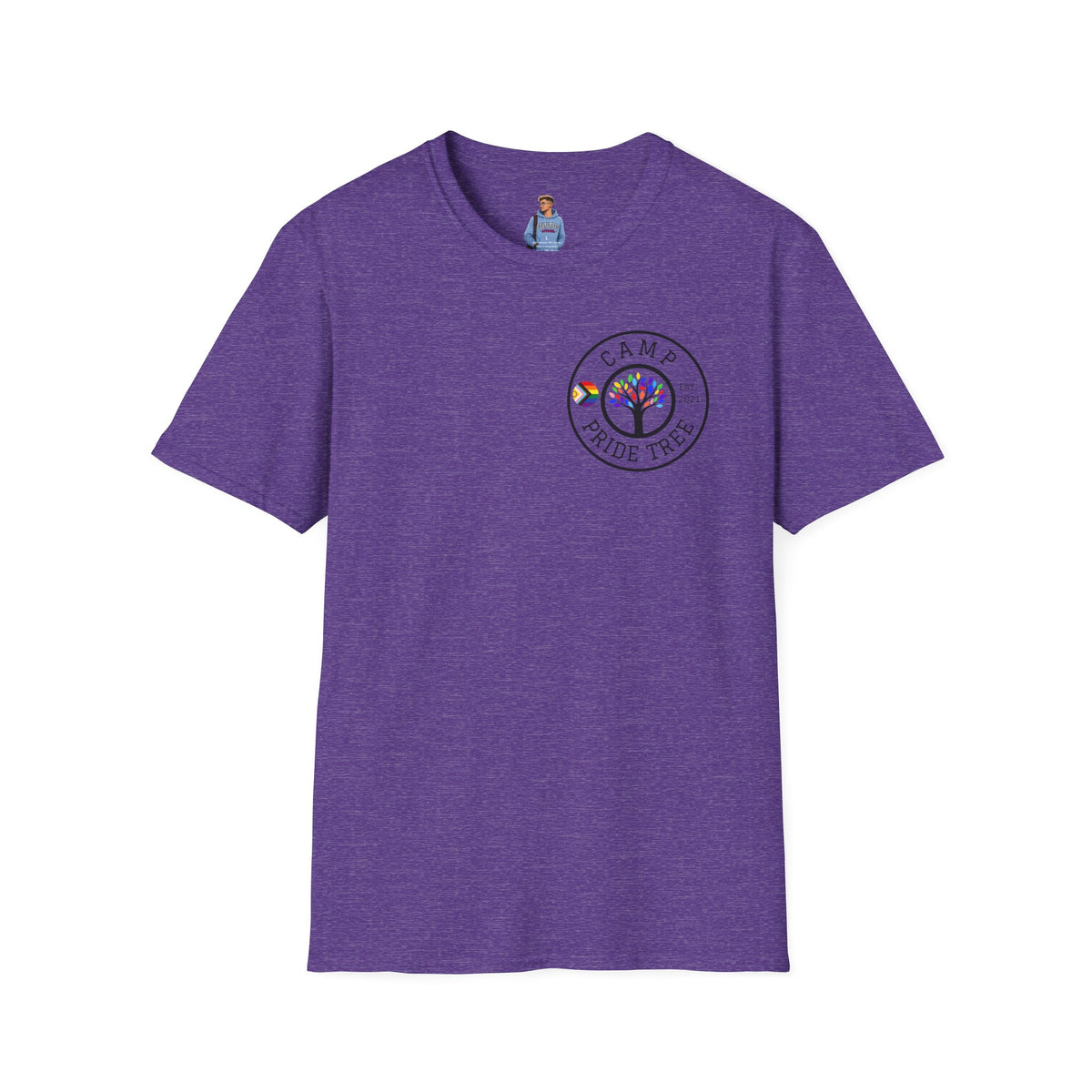 Camp Pride Tree T-Shirt — Logo Tee