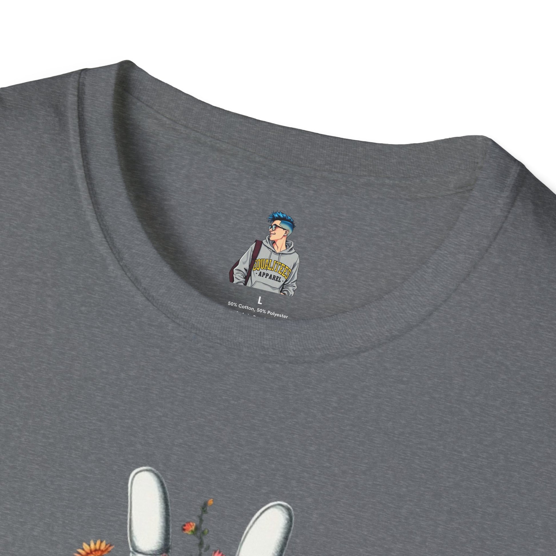 Grow Peace Unisex Softstyle T-Shirt - Boho Inspiration, Perfect for Festivals and Everyday Wear