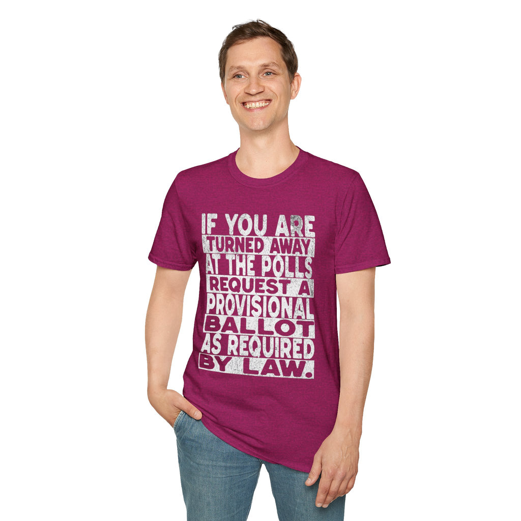Know Your Rights Voter English T-Shirt