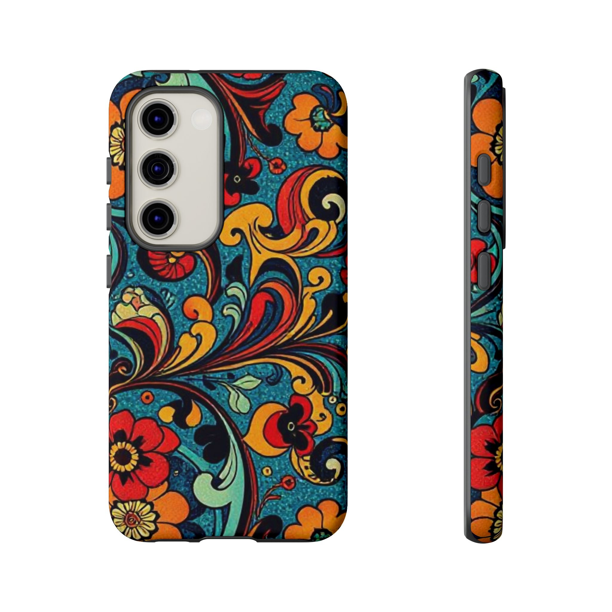 Floral Paisley Tough Case for Android