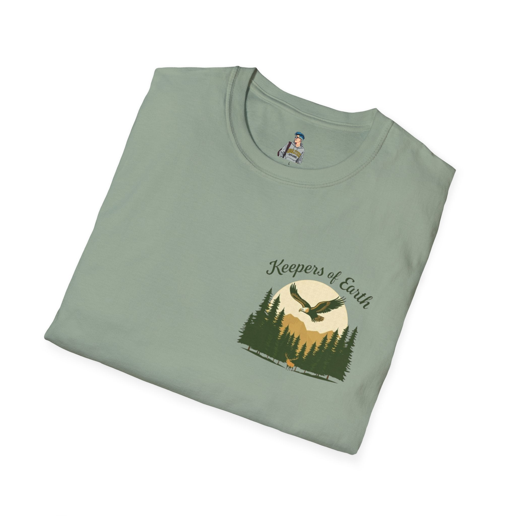 Keepers of the Earth Eagle and Elk T-shirt