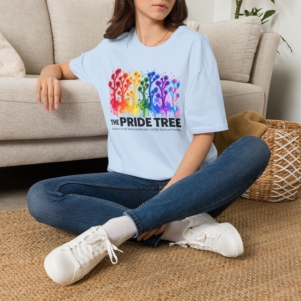 Pride Tree Las Vegas T-Shirt - Black Text
