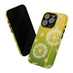 Dandelion Breeze Tough Phone Case for iPhone