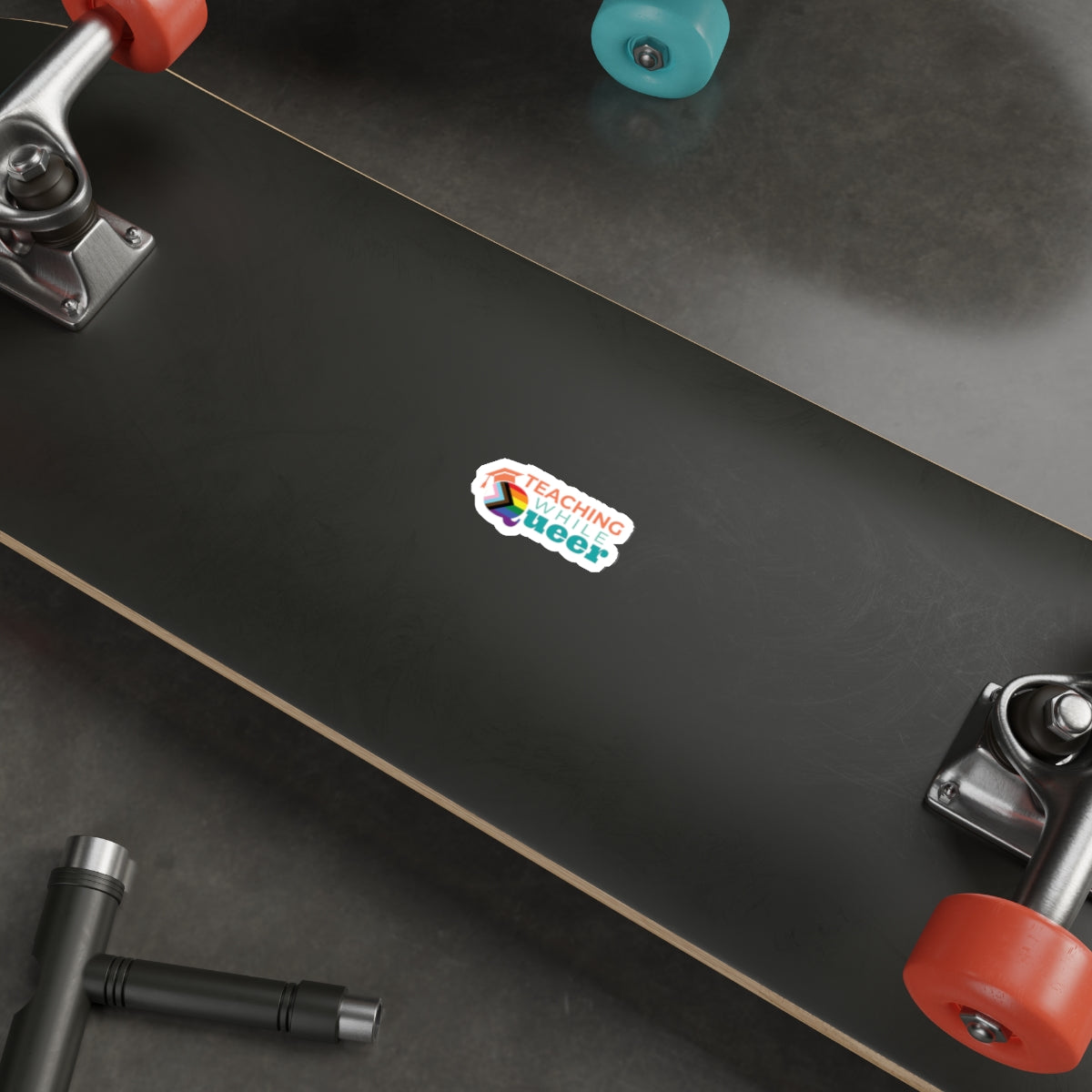 TWQ - Teaching While Queer Die-Cut Logo Sticker