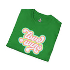 Love Wins Unisex Softstyle T-Shirt - Positive Vibes for Pride and Everyday Wear