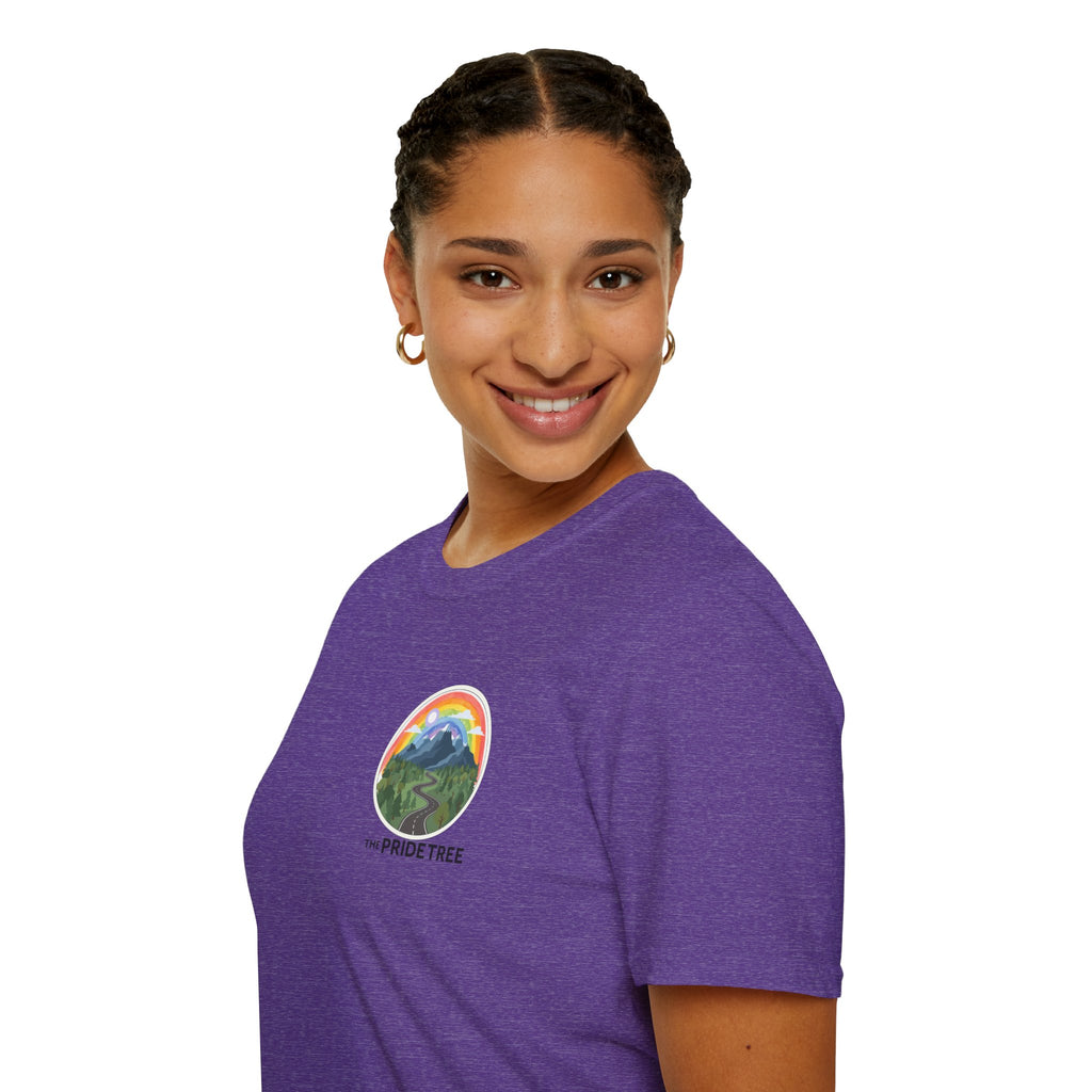 Pride Tree Las Vegas Mountain Graphic T-Shirt