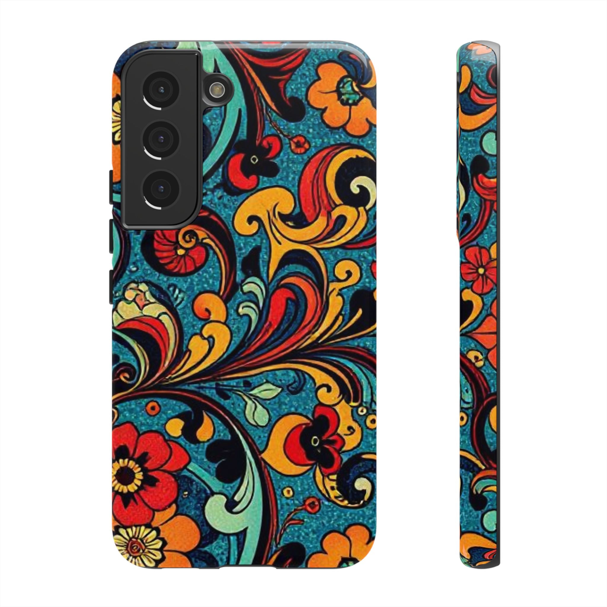 Floral Paisley Tough Case for Android