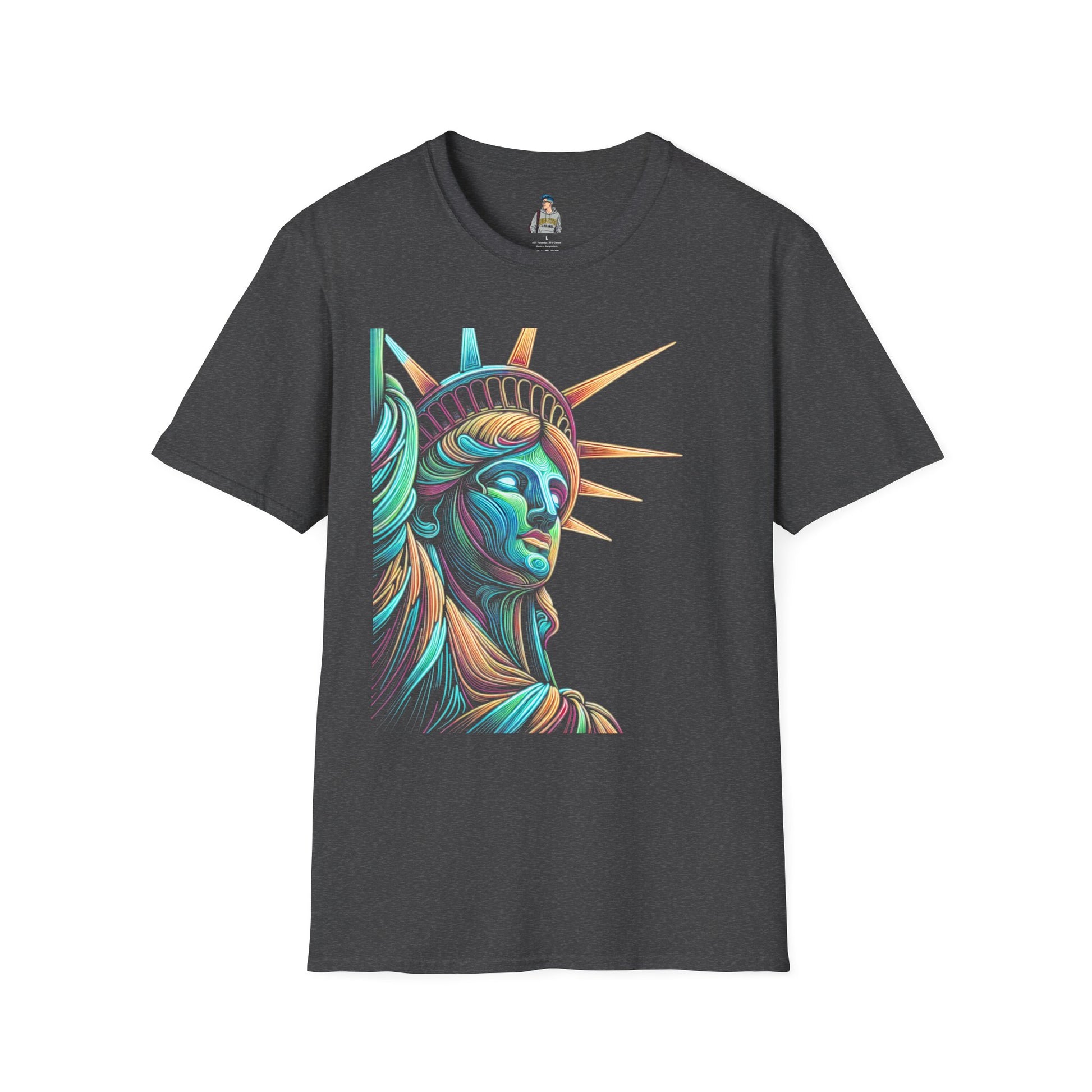 Lady Liberty - Softstyle Unisex T-Shirt