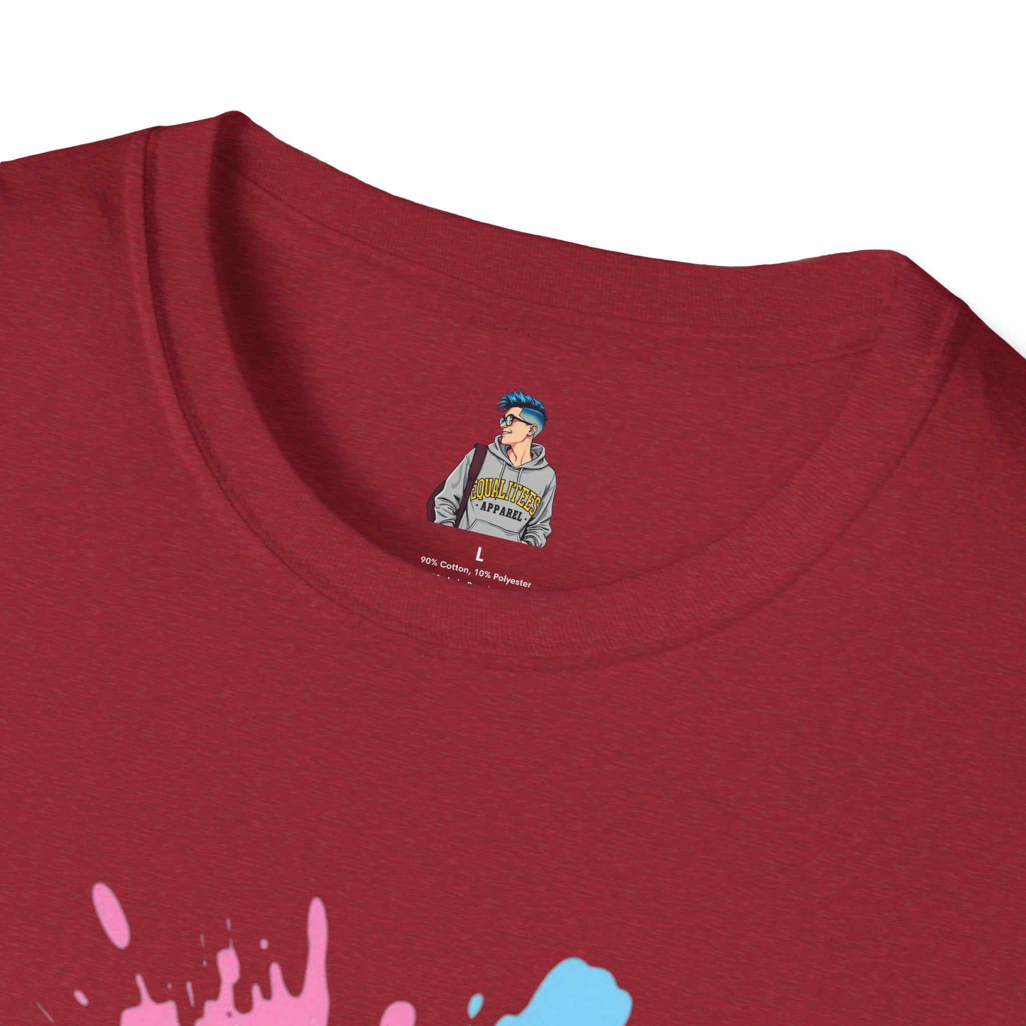 Protect Trans Kids Unisex Softstyle T-Shirt - Supportive LGBTQ+ Apparel