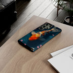 Peaceful Koi Cherry Blossom Tough Cases For Android & iPhone