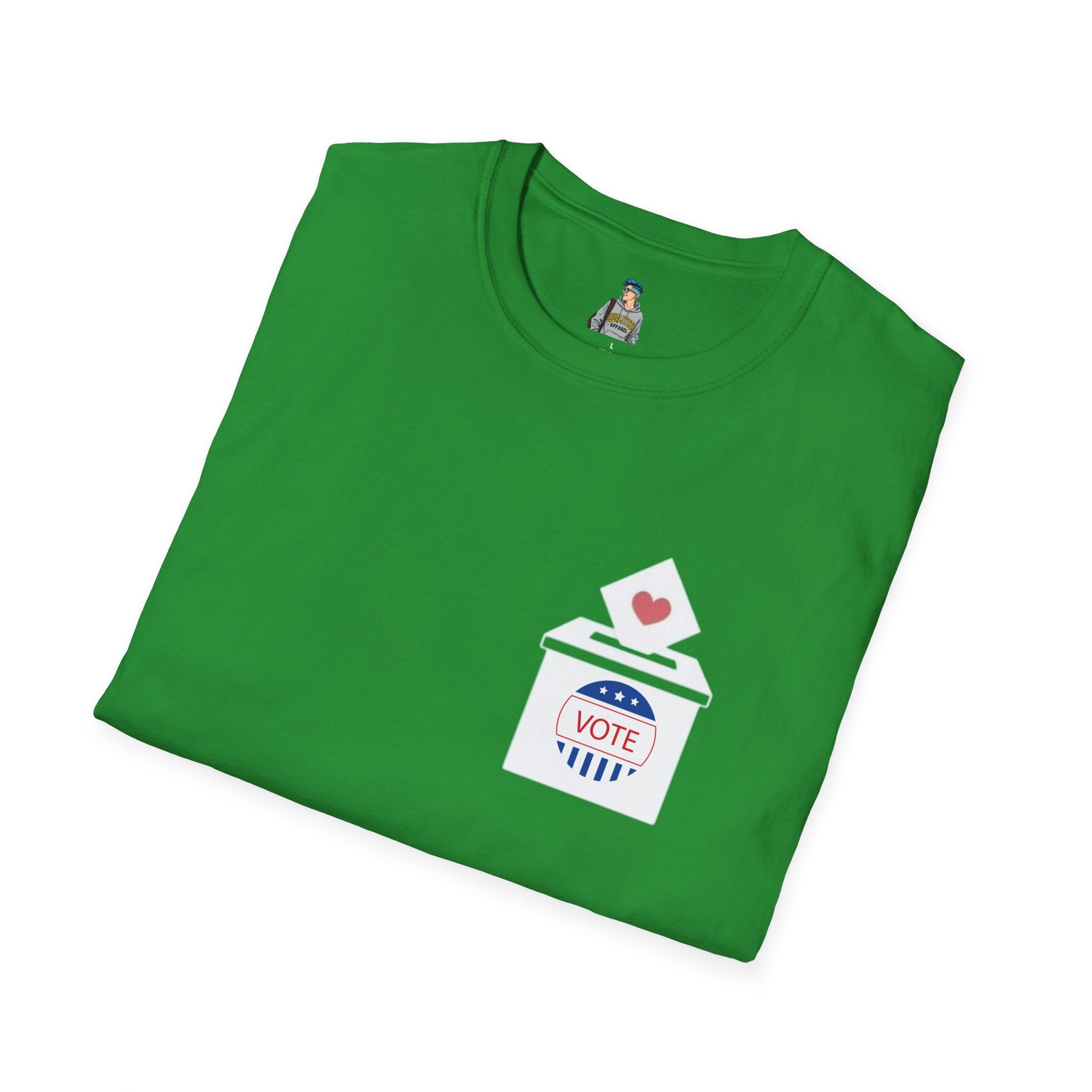 Vote with Your Heart Unisex Softstyle T-Shirt