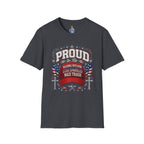 Star Spangled Awesome Graphic Tee ("Proud to Be Delusional Bootlicking Nazi Trash")