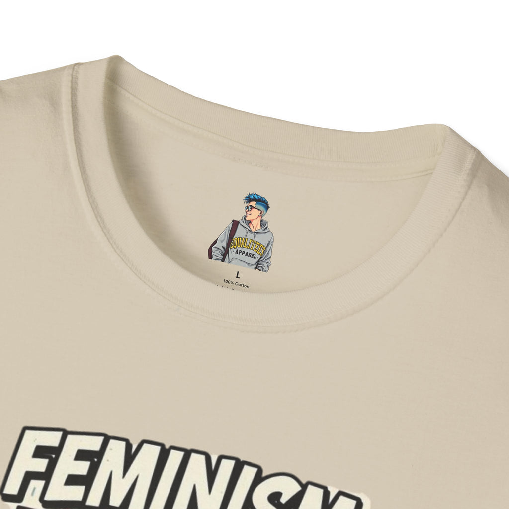 FEMINISM: The Radical Notion that Women are People Unisex Softstyle T-Shirt - Empowering Graphic Tee for Activists