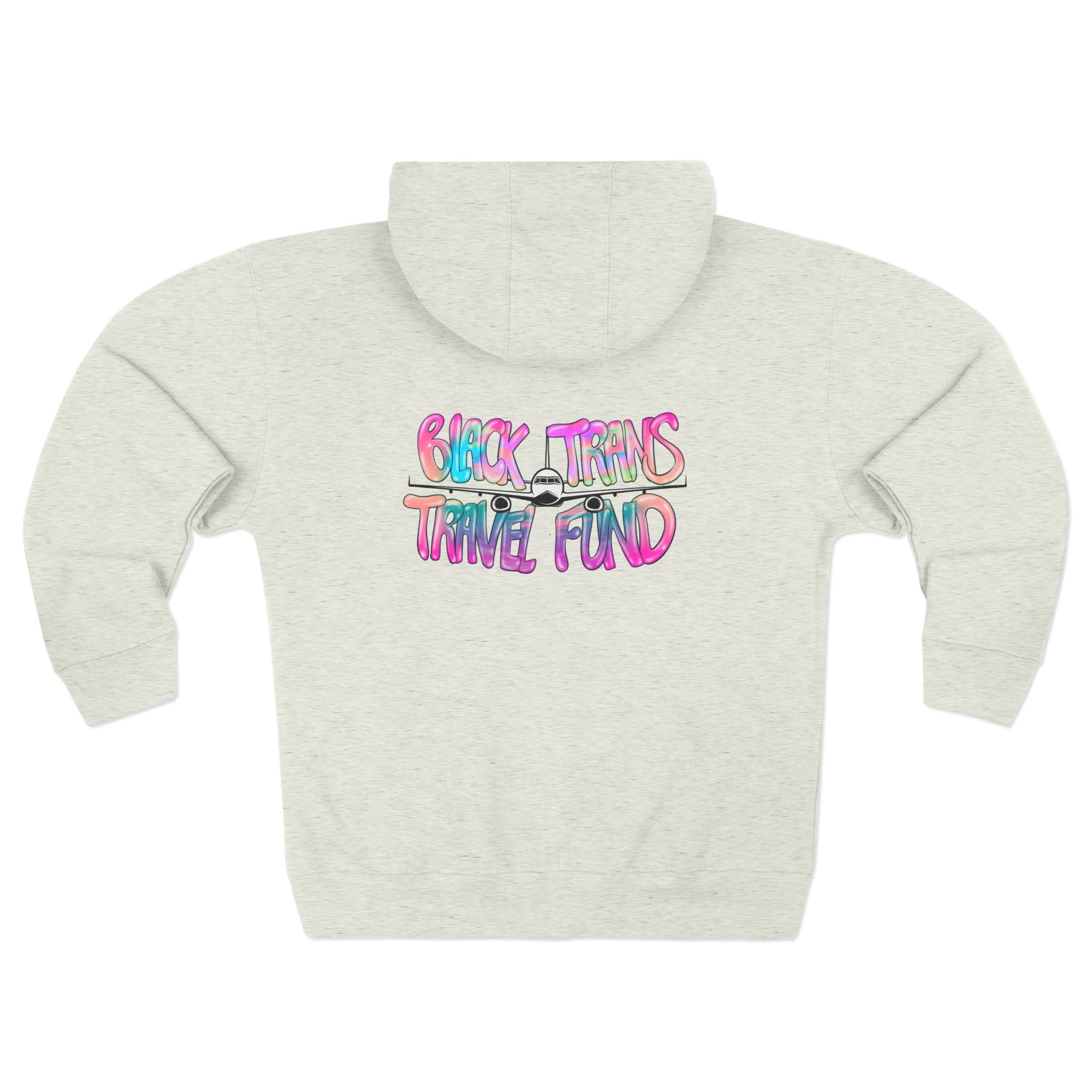 BTTF - Black Trans Travel Fund Unisex Zip-Up Hoodie
