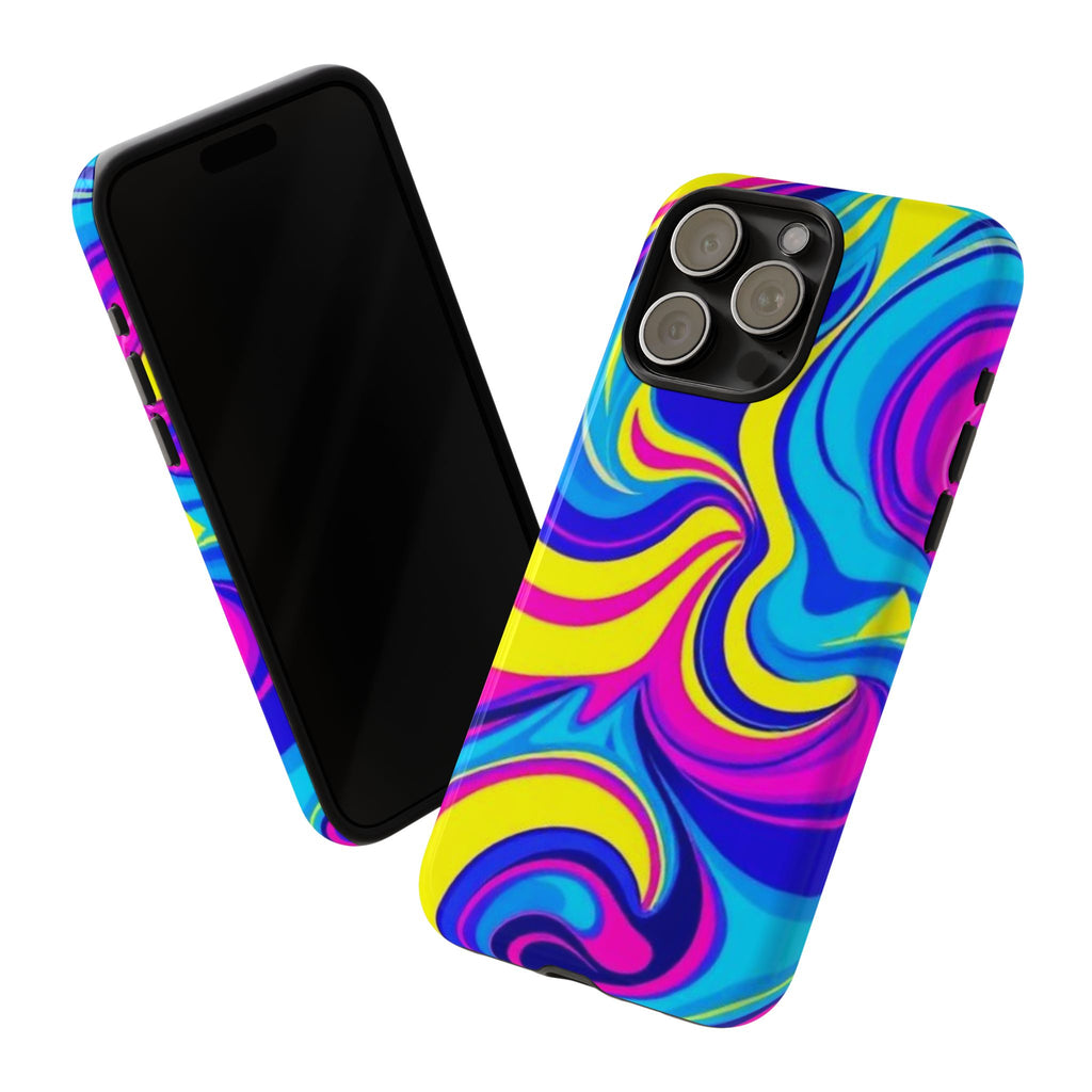 Psychedelic Swirl Tough Phone Case for iPhone