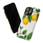 Lemon Blossom Tough Phone Case for iPhone