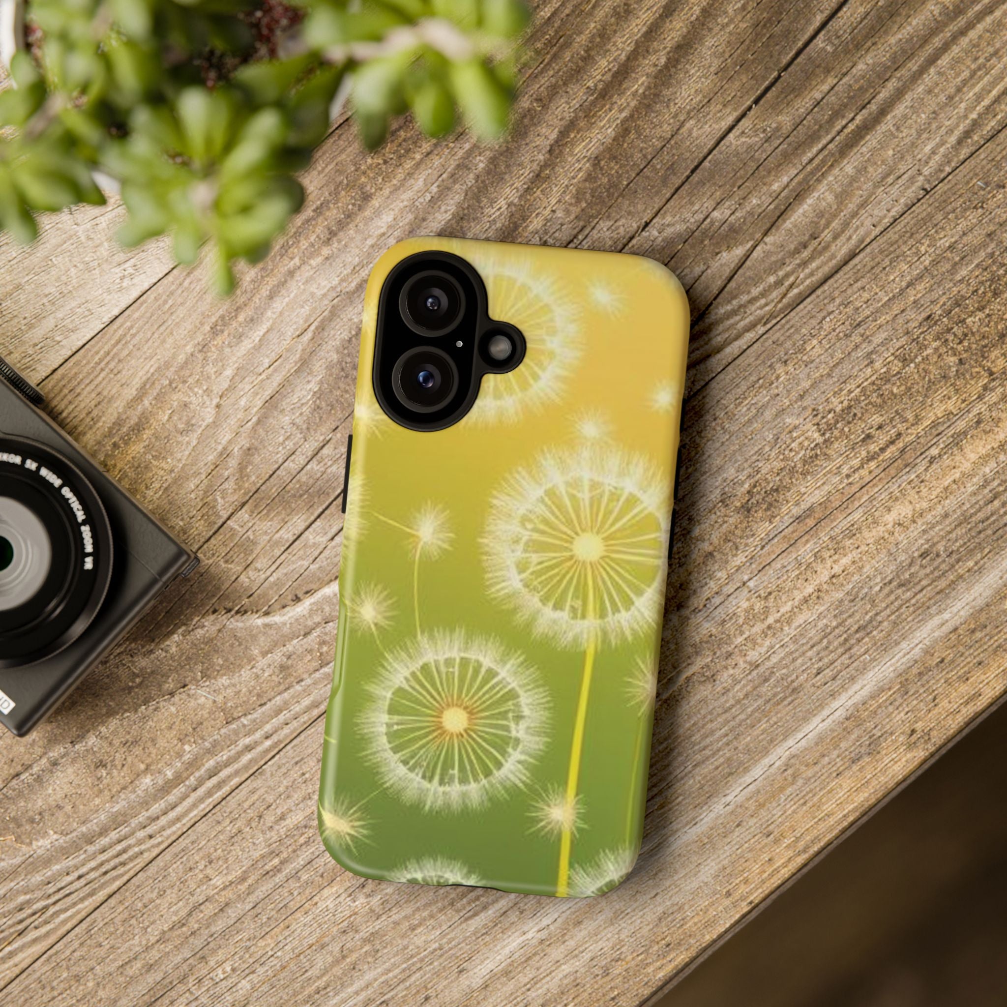 Dandelion Breeze Tough Phone Case for iPhone