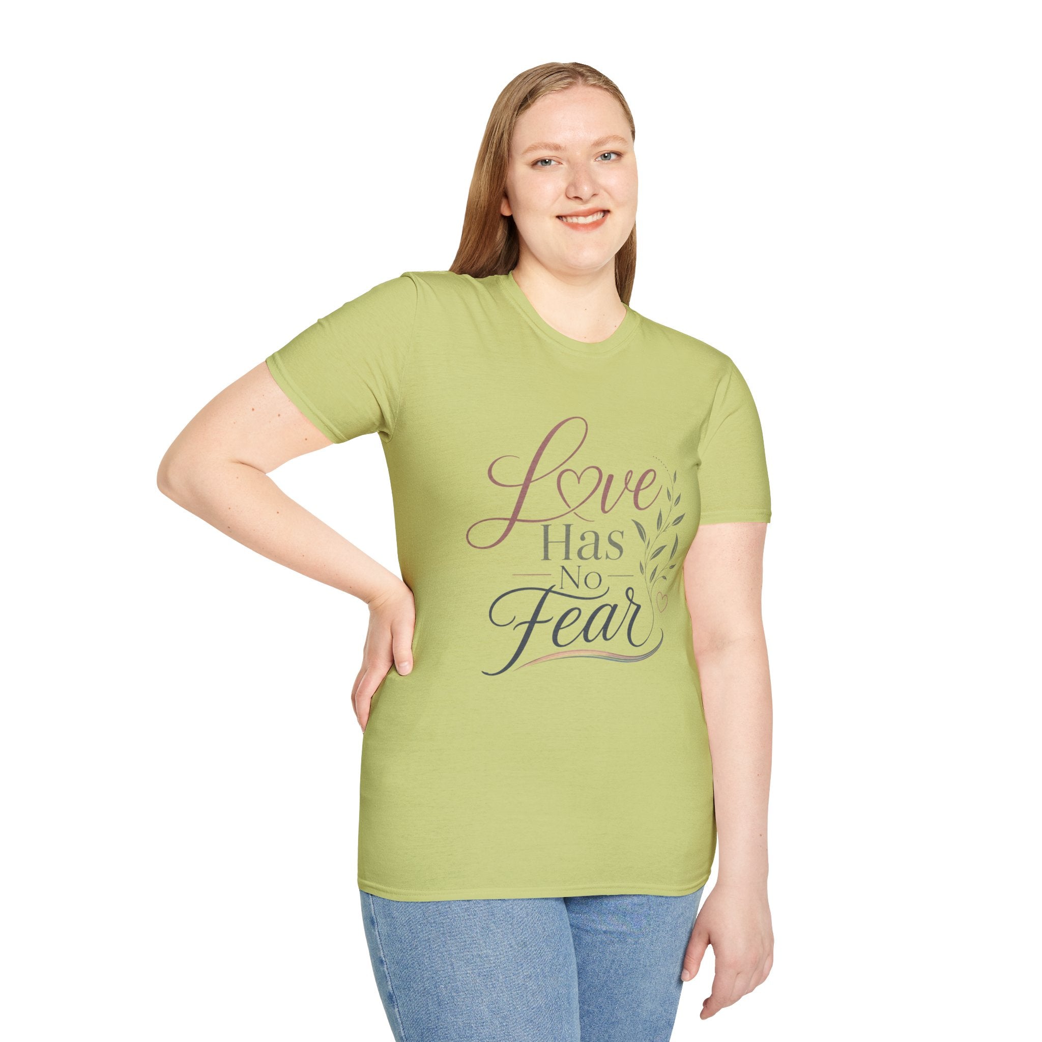 Love Has No Fear T-Shirt — Inspirational Tee