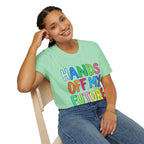 HANDS OFF MY FUTURE Political Statement T-Shirt