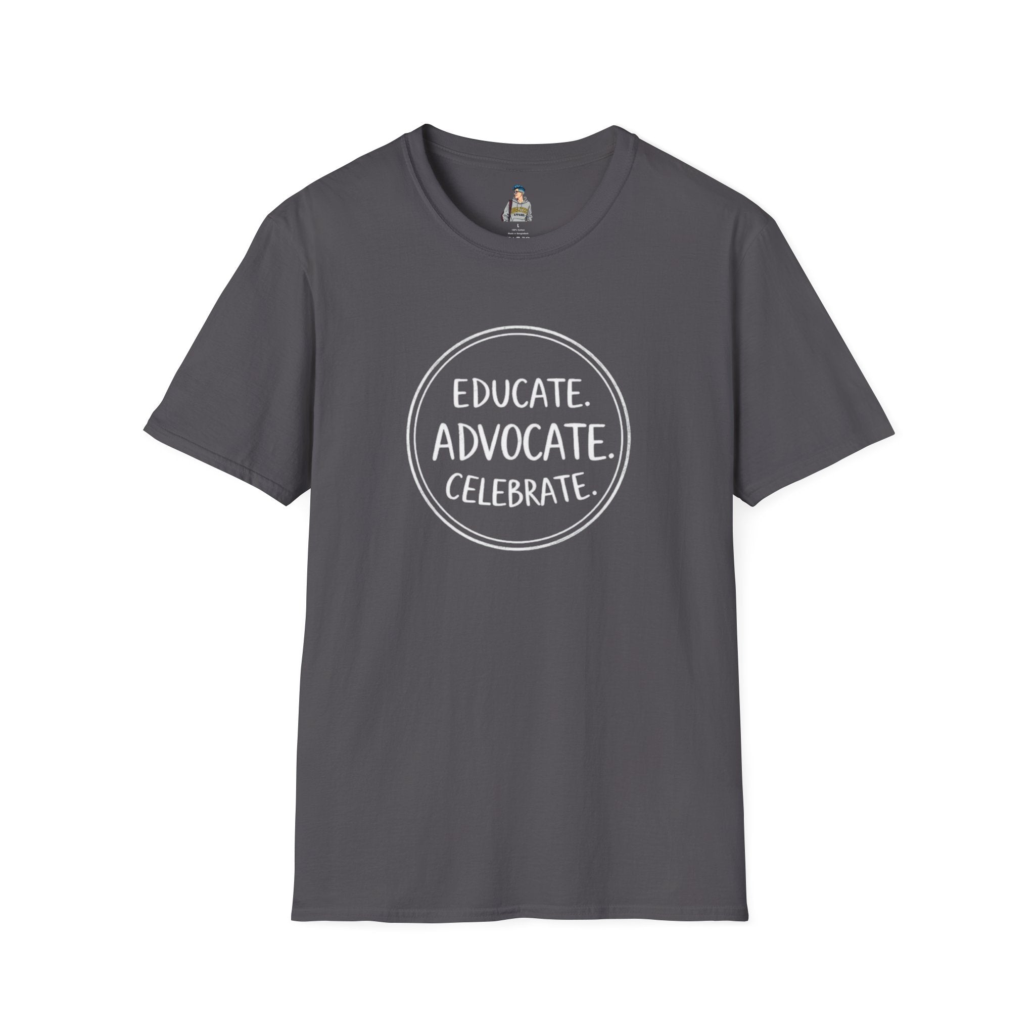 Unisex Incognito Pride T-Shirt - Educate. Advocate. Celebrate.