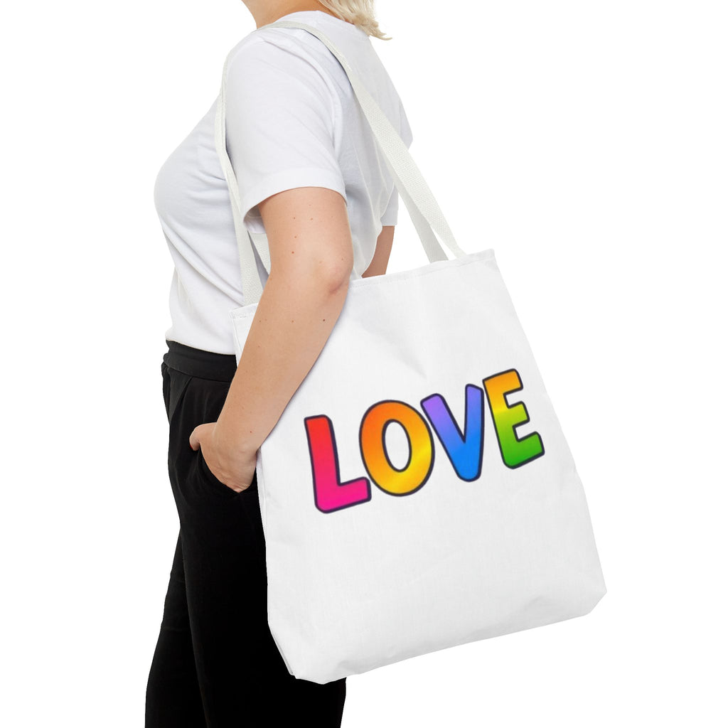 Rainbow Love Tote Bag