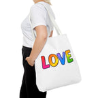 Rainbow Love Tote Bag