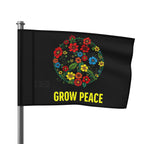 Floral Grow Peace Flag