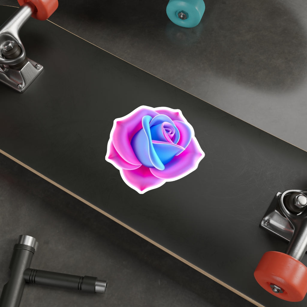Die-Cut Stickers - Rose - Trans Colors