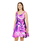 Tie-Dye Skater Dress - Perfect for Summer Outings & Festivals