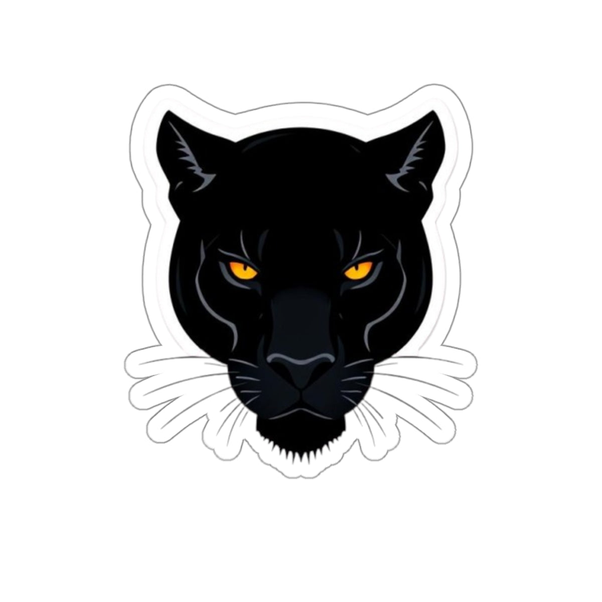 Die-Cut Stickers -  Black Panther Head
