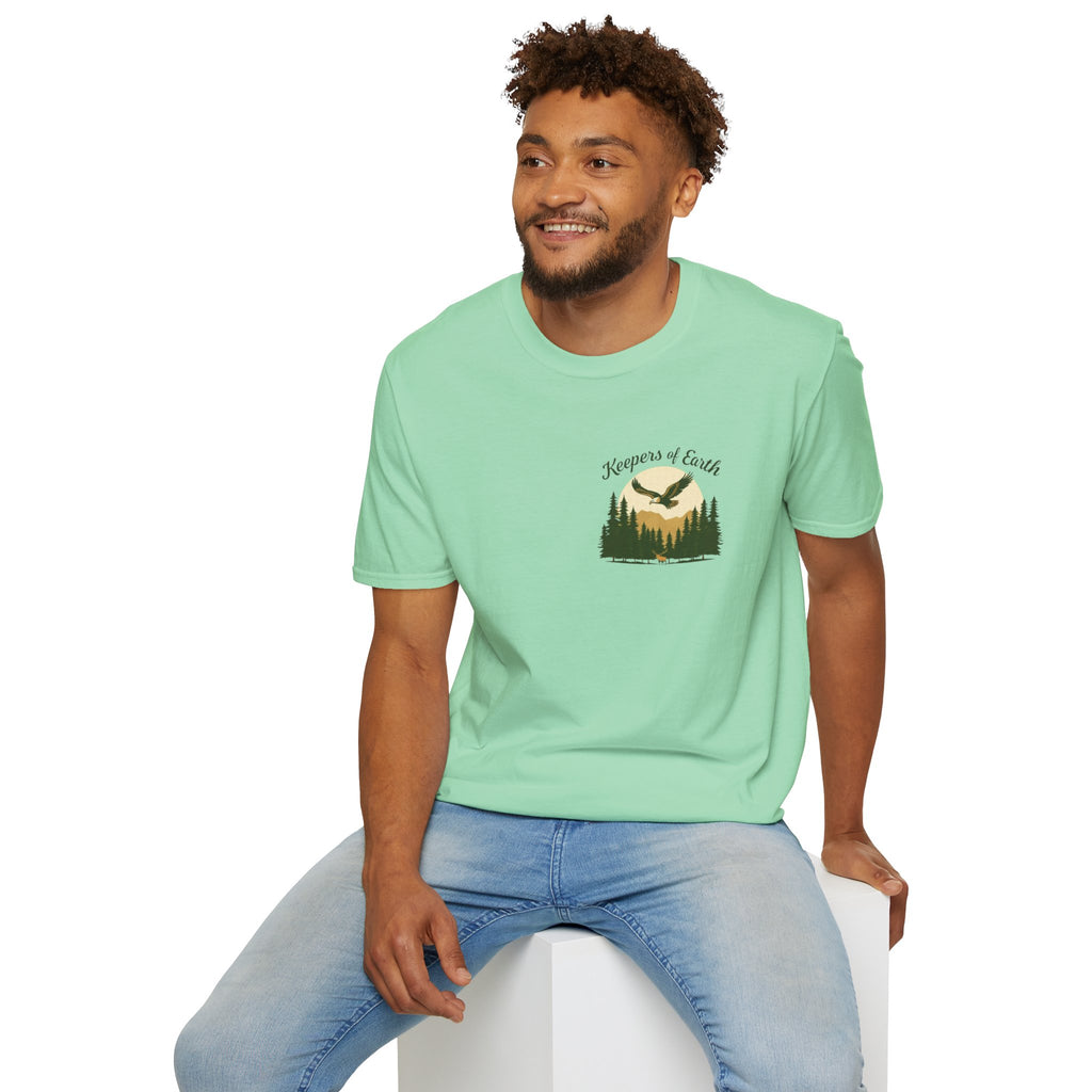 Keepers of the Earth Eagle and Elk T-shirt